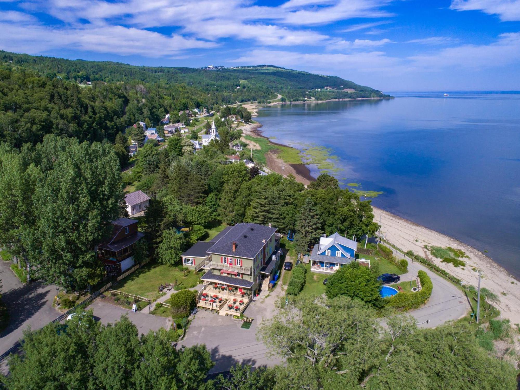 Auberge De La Rive De Charlevoix - Auberge De Jeunesse Familiale Pour Voyageurs De Tous Ages Hotel Saint-Joseph-de-la-Rive Kültér fotó